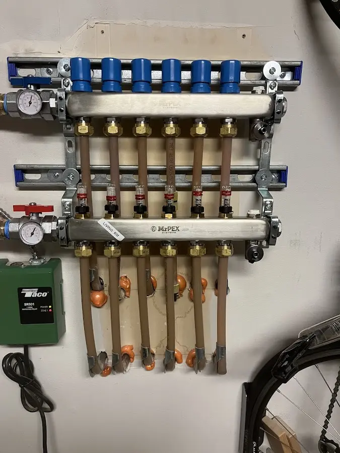 Plumber performing Leak Detection at a residential property in Bret Harte